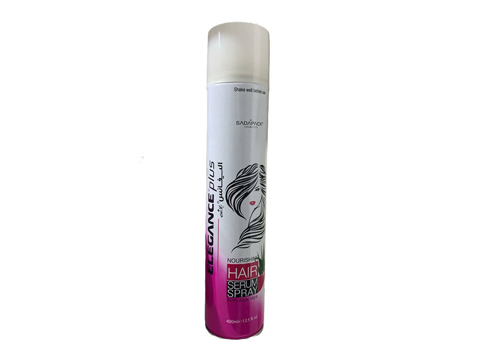 Elegance Plus Hair Serum Spray With Aloe Vera 400 ml