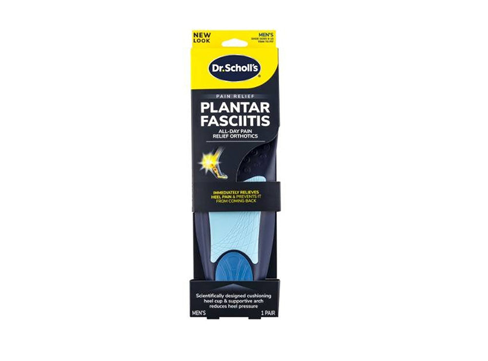 Dr Scholl's Plantar Fasciitis All Day Pain Relief Orthotics Men Size 8 To 13 1 pair