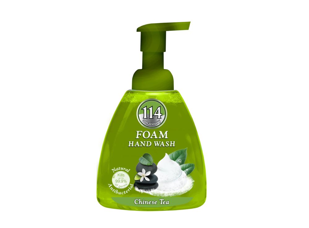 114 HW Foam Chinese Tea 400 ml