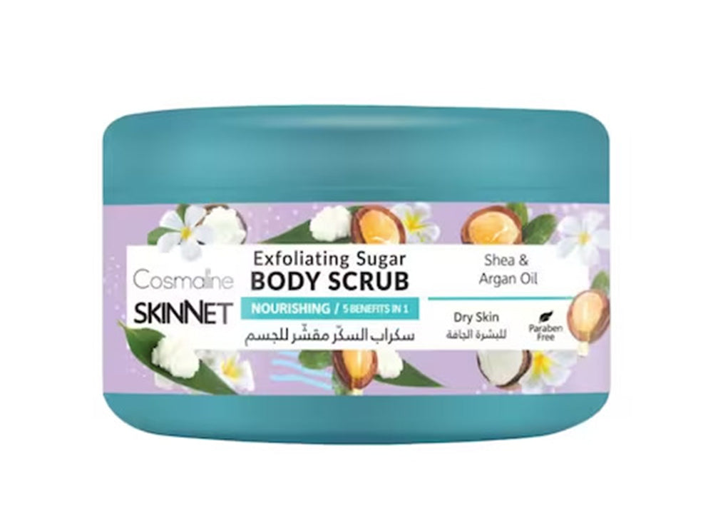 Skinnet Body Scrub Nourishing Shea & Argan 250 ml