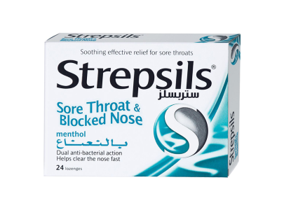 Strepsils Sore Throat Menthol 24 lozenges