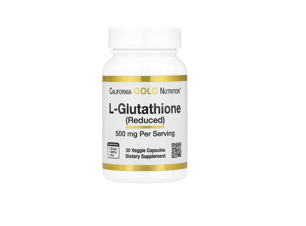 California Gold L Glutathione 500Mg 30 pieces