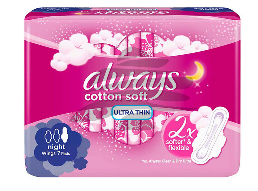 Always Ultra Thin Night 7 pieces