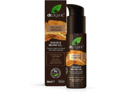 Dr Organic Ginseng Shave & Beard Oil 50 ml