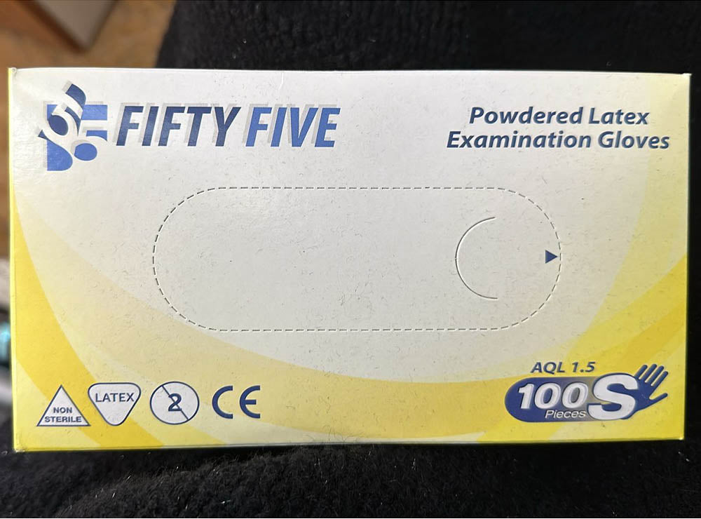 Latex Gloves Small Powderd 100 pieces