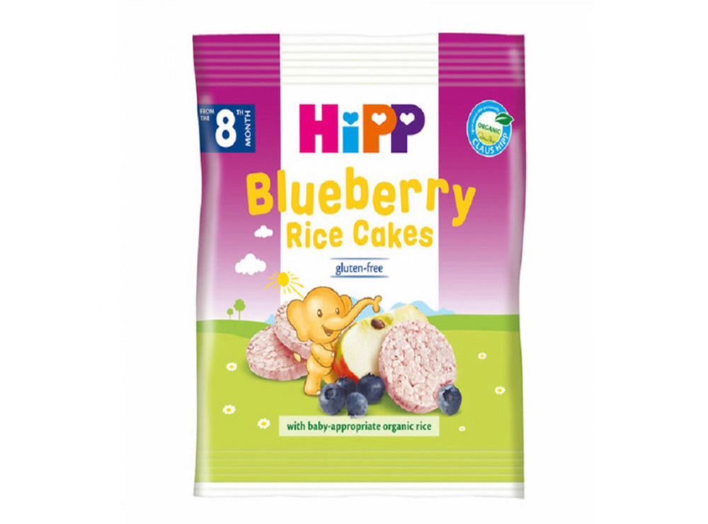 Hipp Rice Cake With Bleueberry 8M 35 g
