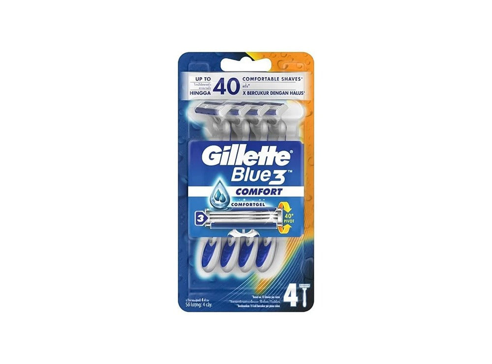 Gillette Blue 3 Comfort 4 pieces