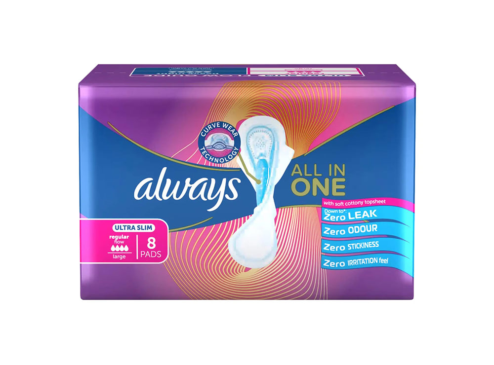 Always Ultra Slim Large 8 8 pieces