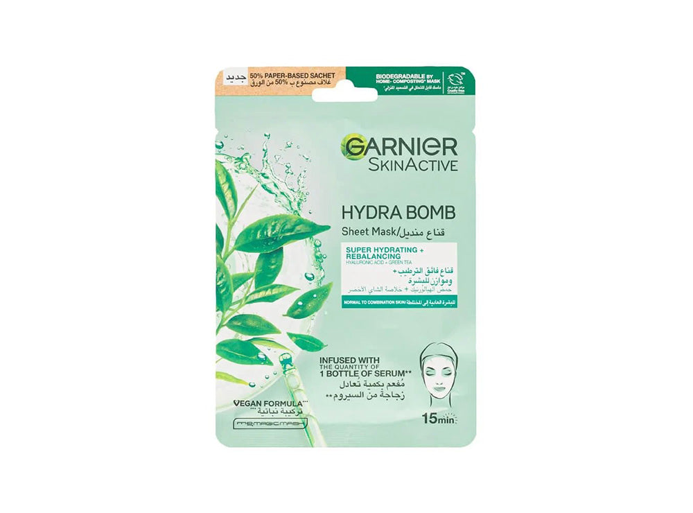 Garnier Skin Active Mask Green Hydrabomb 28 g