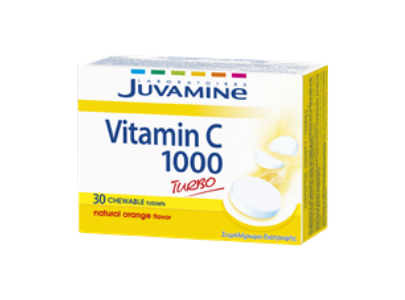 Juvamine Vitamin C 1000mg A Croquer Chewable 30 tablets