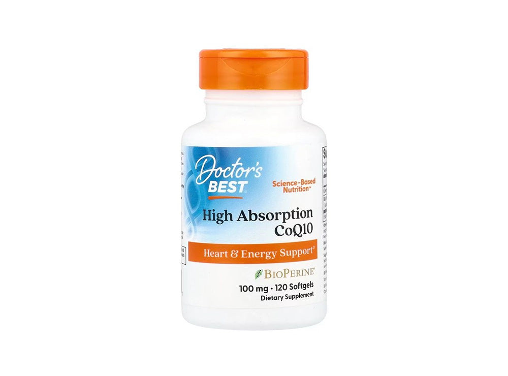 Doctors Best High Absorption Coq10 100Mg 120 softgels