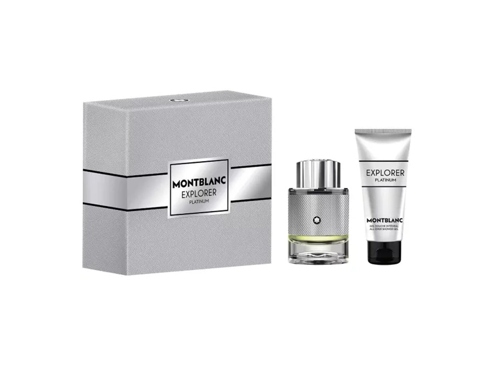 Mont Blanc Explorer Platinum Eau De Parfum Coffret 60 ml