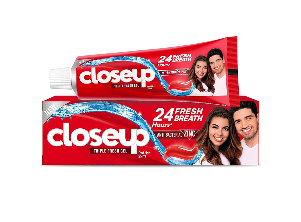 Close Up Triple Fresh Gel Toothpaste Red Hot 100 ml