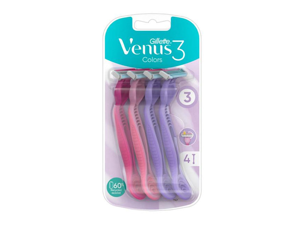 Gillette Venus Colors 4 pieces
