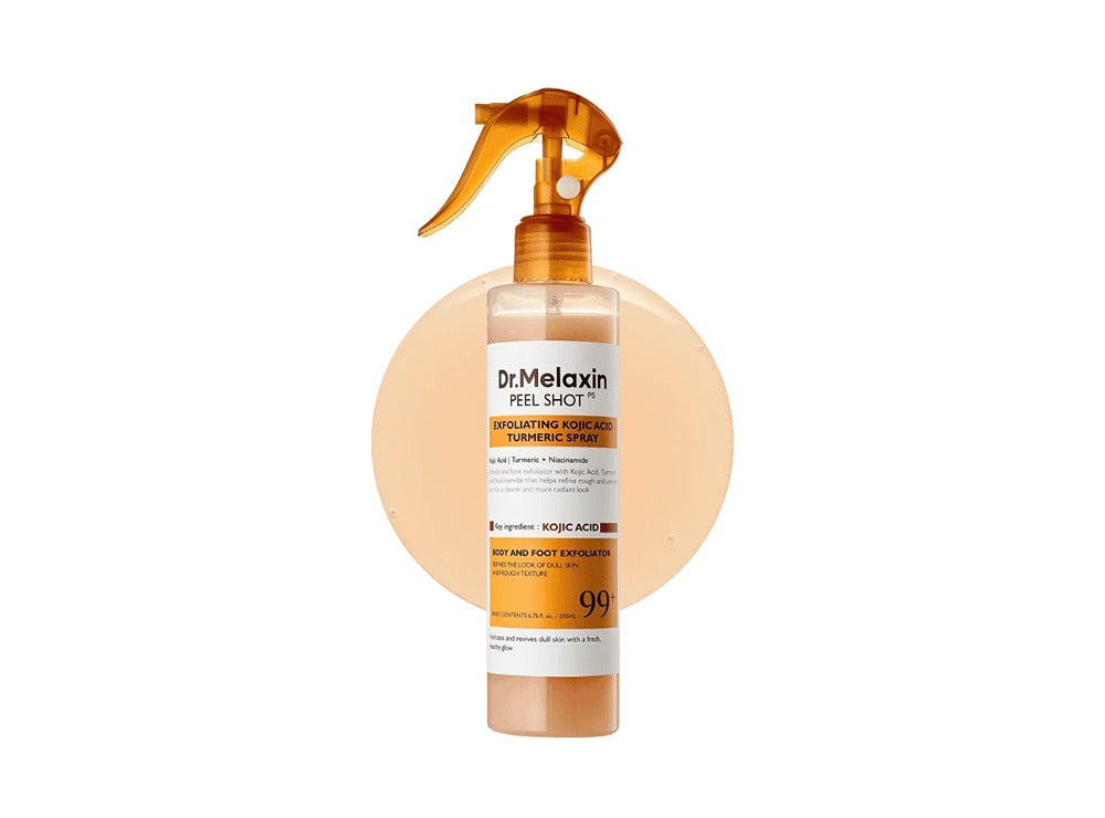 Dr Melaxin Peel Shot Exfoliating Kojic Acid Turmeric Spray 200 ml