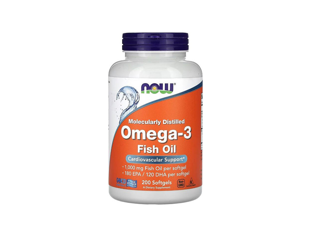 Now Omega 3 1000Mg 200 capsules