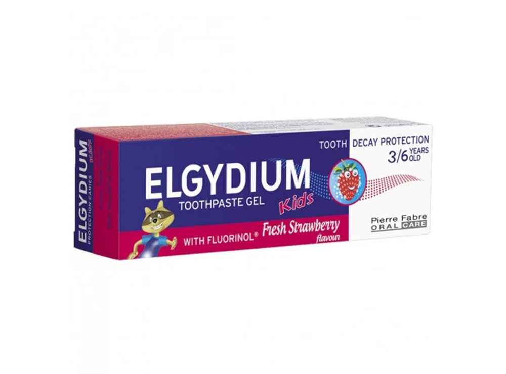 Elgydium Toothpaste Kids Strawberry 3 To 6 Years 50 ml