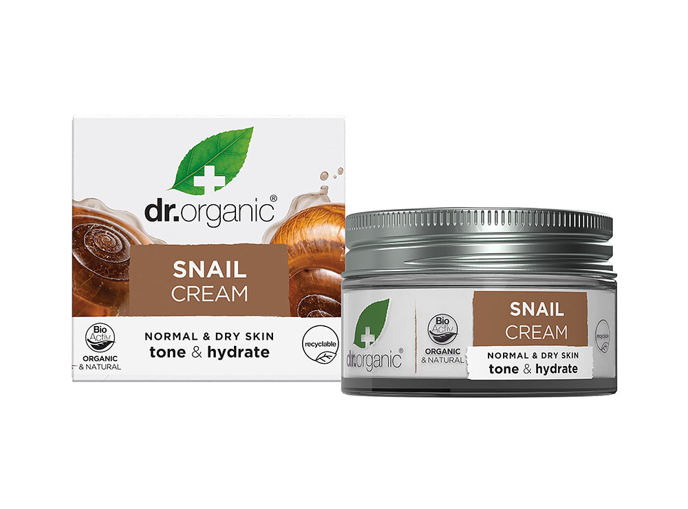 Dr Organic Snail Gel Cream Pot 50 ml