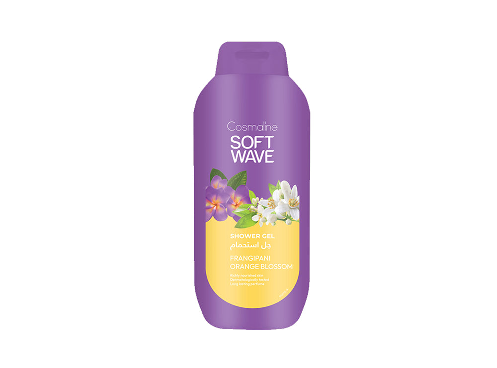 Soft Wave Shower Gel Frangipani Orange Blossom 650 ml