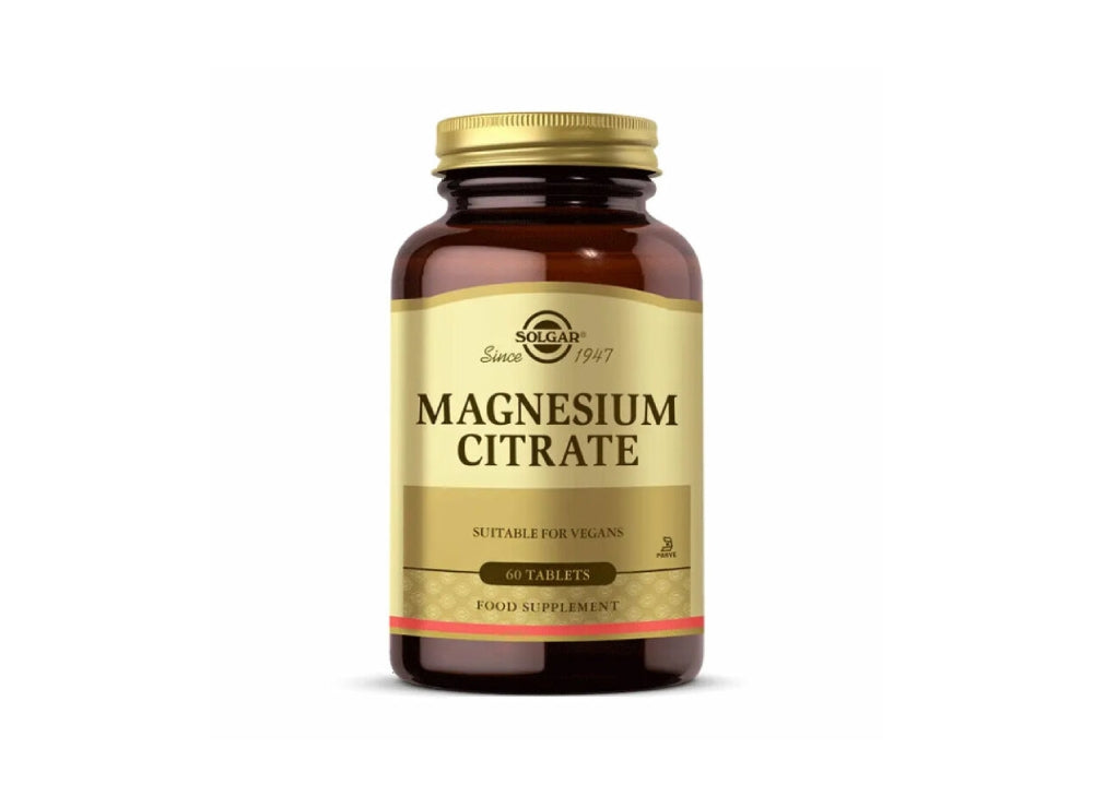 Solgar Magnesium Citrate 200Mg 60 Tablets