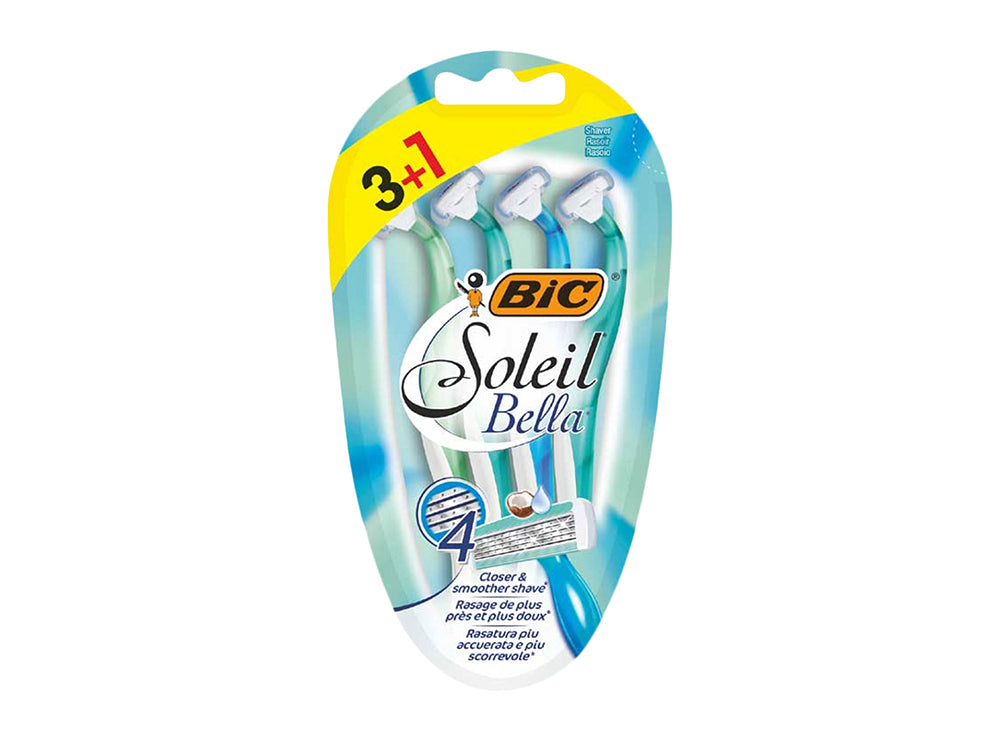 Bic Soleil Bella Razors 4 pieces