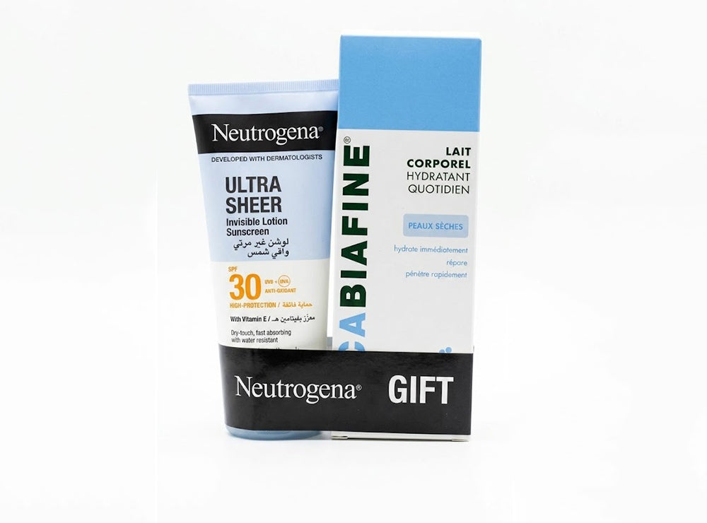 Neutrogena Body Sunscreen Lotion Spf30+Free Cicabiafine Lait