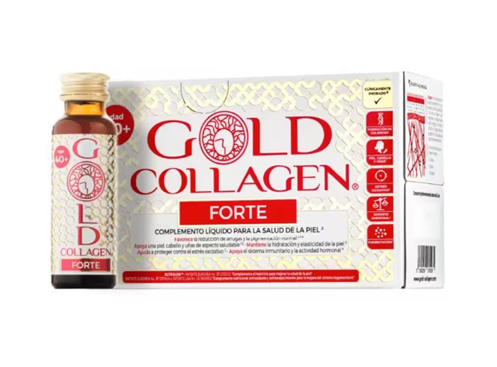 Pure Gold Collagen Forte Red Age 40 Plus Drinkable Bottles 10x50 ml