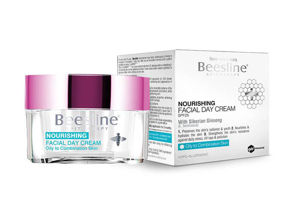 Beesline Nourishing Facial Day Cream Spf25 Oily To Combination 50 ml