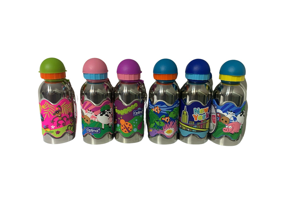 Optimal Stainless Steel Water Bottle 12M+ 2010 350 ml
