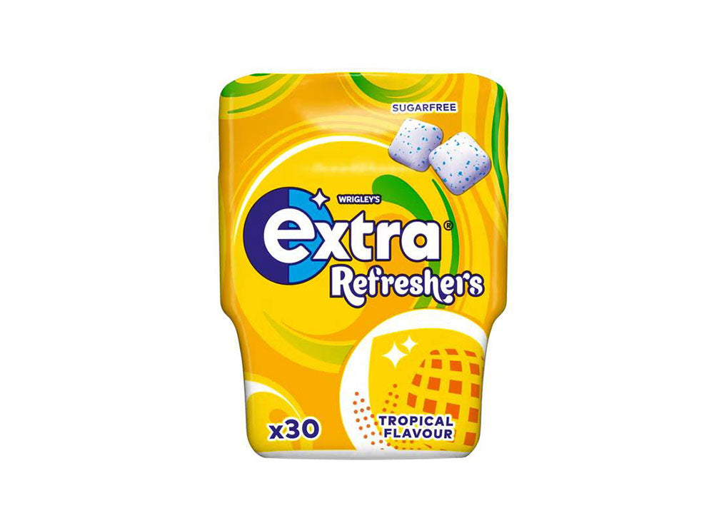 Extra Gum Refreshers Tropical 30 pieces