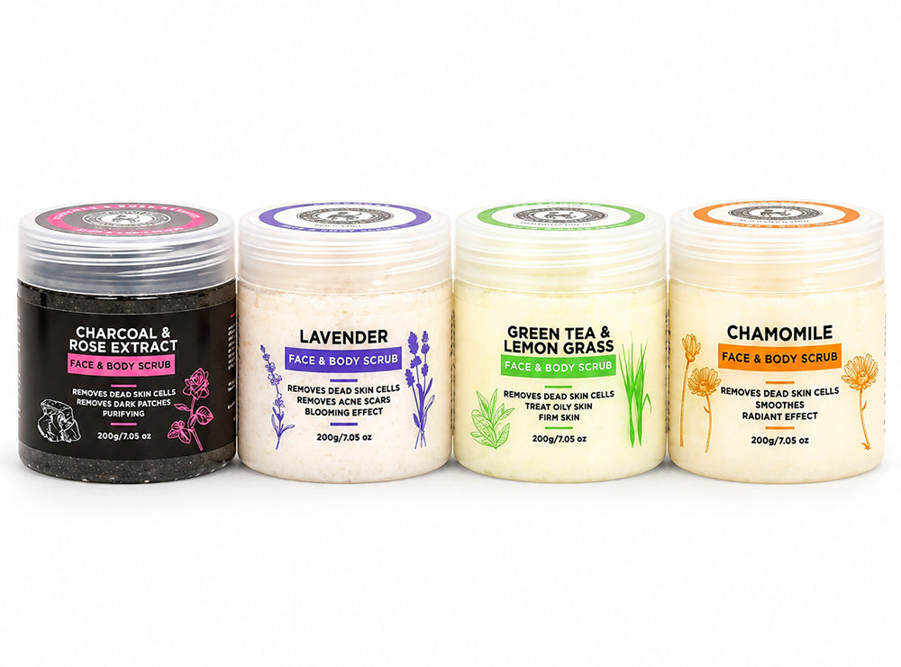 Khan Al Saboun Face & Body Scrub Chamomile 200 g