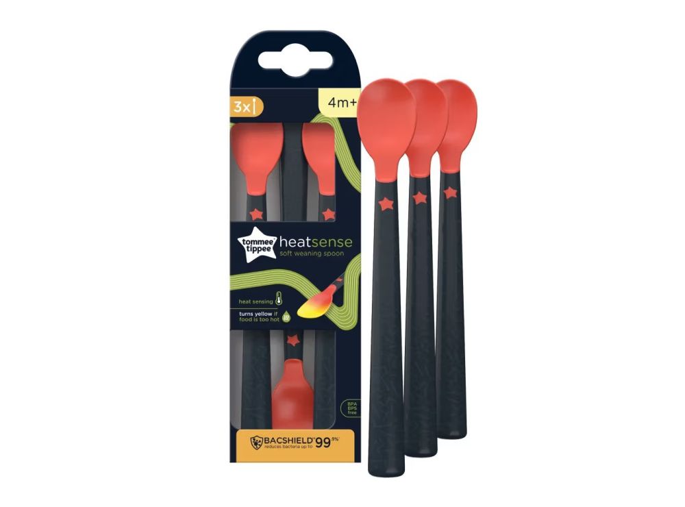 Tommee Tippee Heat Sense Feeding Spoon 4 Months+ 4 pieces