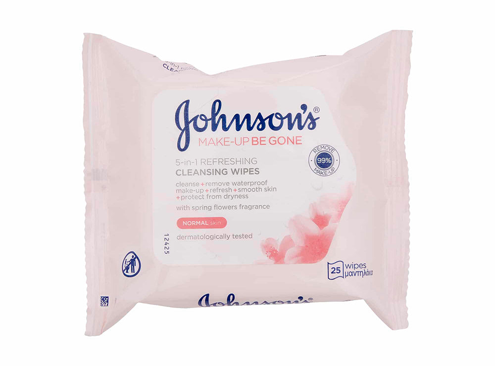 Johnson's Make Up 25 Cleansing Wipes Normal Skin 25 pieces