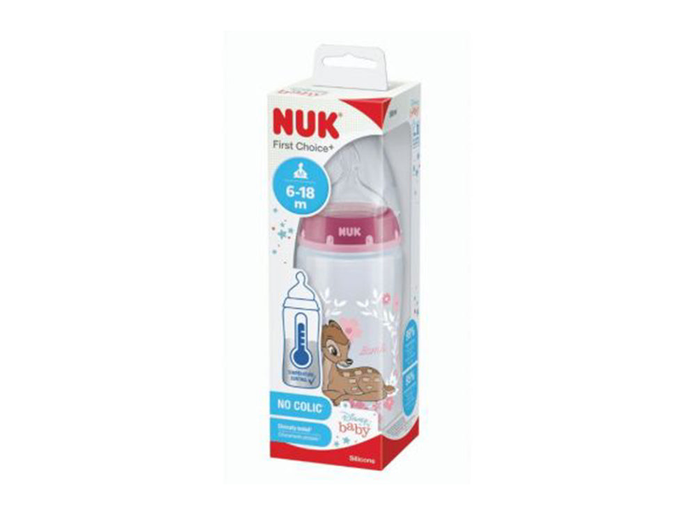 Nuk Milk Bottle 6-18 M (Medium) Dinsey Bambi 300 ml