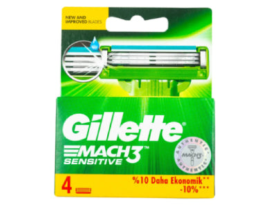 Gillette Mach 3 Sensitive 4 Blades
