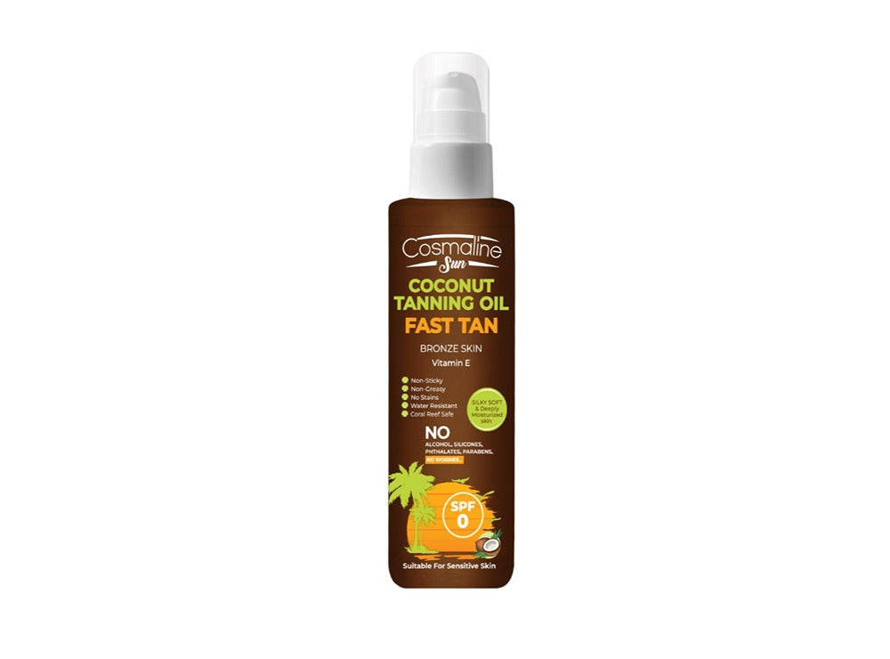 Cosmaline Sun Coconut Tanning Oil Spf0 190 ml