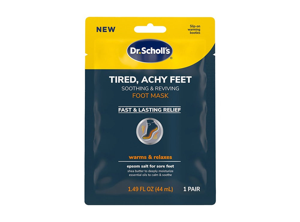 Dr Scholl's Tired Achy Feet Soothing & Reviving Foot Mask 1 pair