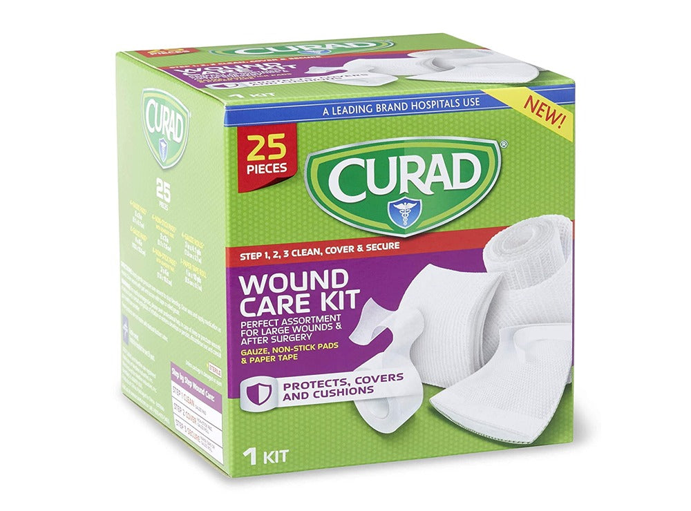 Curad Wound Care Kit 25 pieces