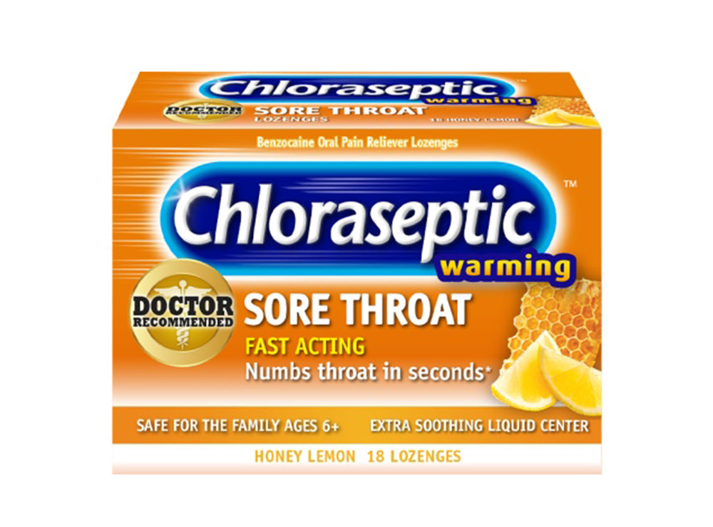 Chloraseptic Honey & Lemon 18 lozenges