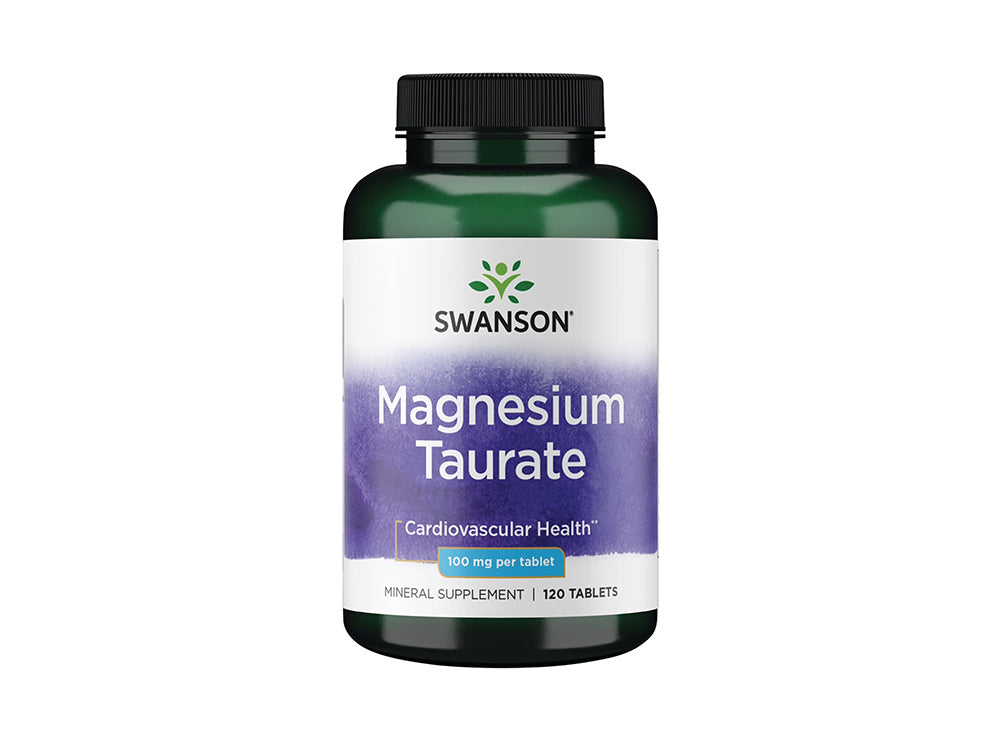 Swanson Magnesium Taurate 100Mg 120 tablets