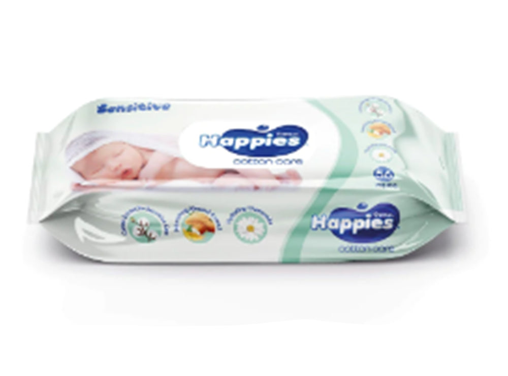 Happies Wipes Sensitive 56 pieces