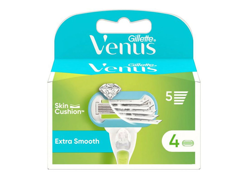Gillette Venus Extra Smooth 5 Rechange 4 pieces