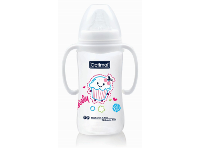 Optimal Wn Feeding Bottle With Handle 6M+ 1031 300 ml