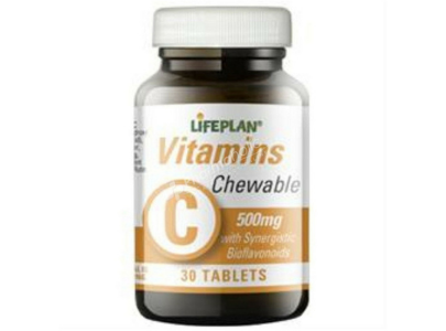 Life Plan Vitamine C 500 Mg Chewable 30 tbs