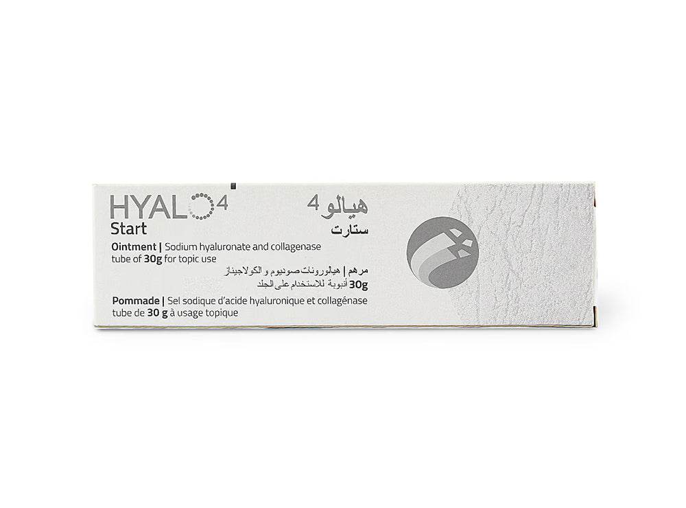 Hyalo4 Start Ointment Tube Sodium Hyaluronate 0.2% & Collagenase 30 g