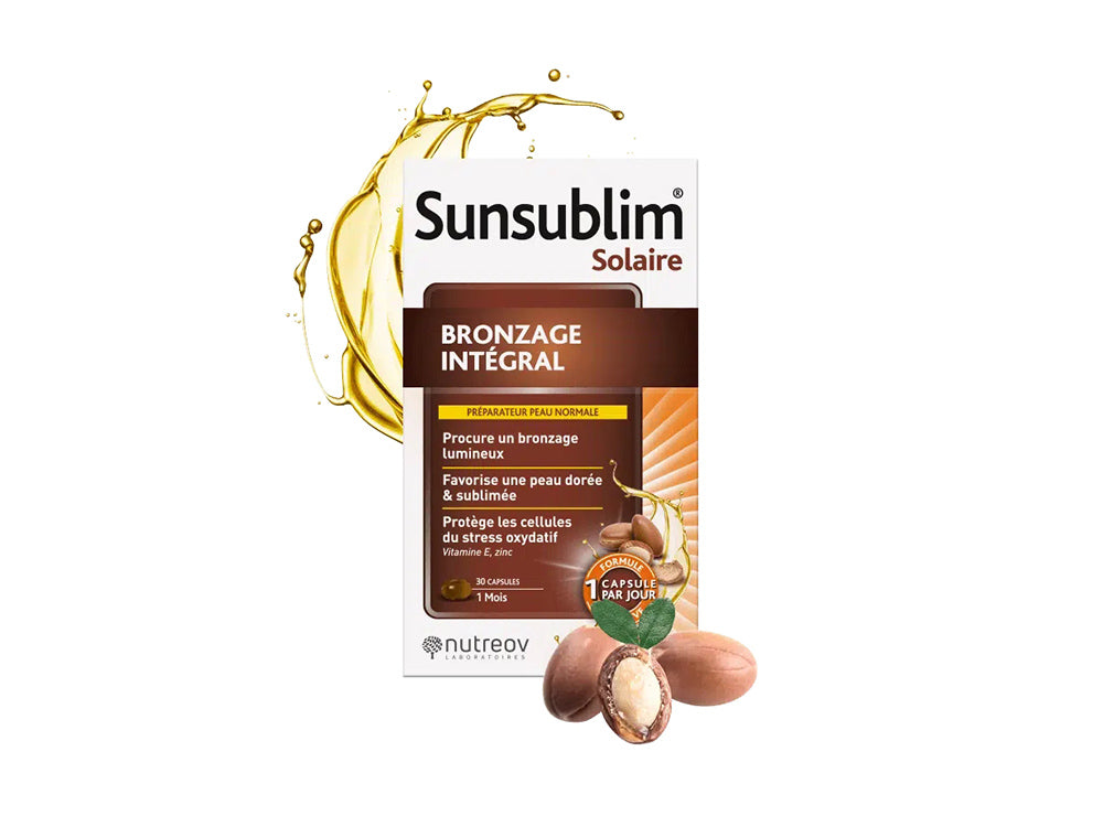 Nutreov Sunsublim Solaire Bronzage Integral 30 tablets
