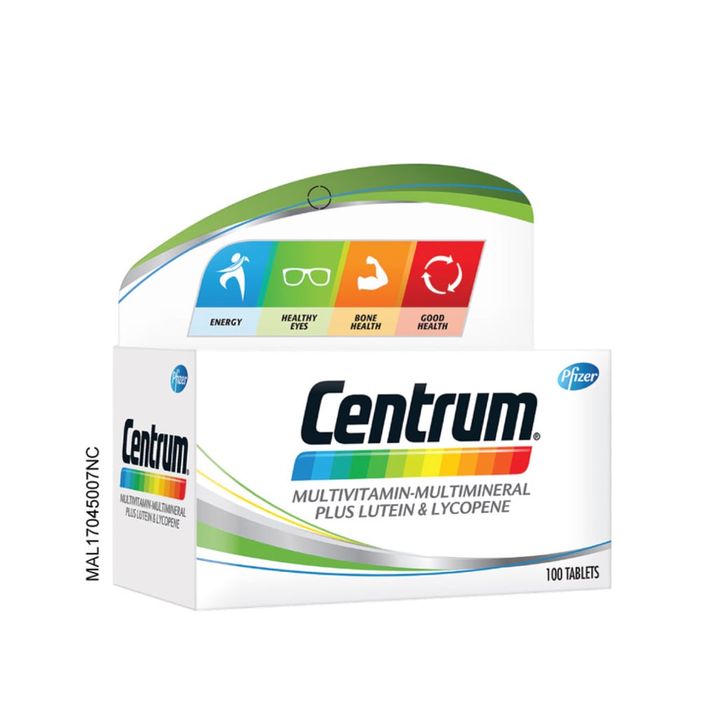 Centrum W/ Lutein 100 tabs