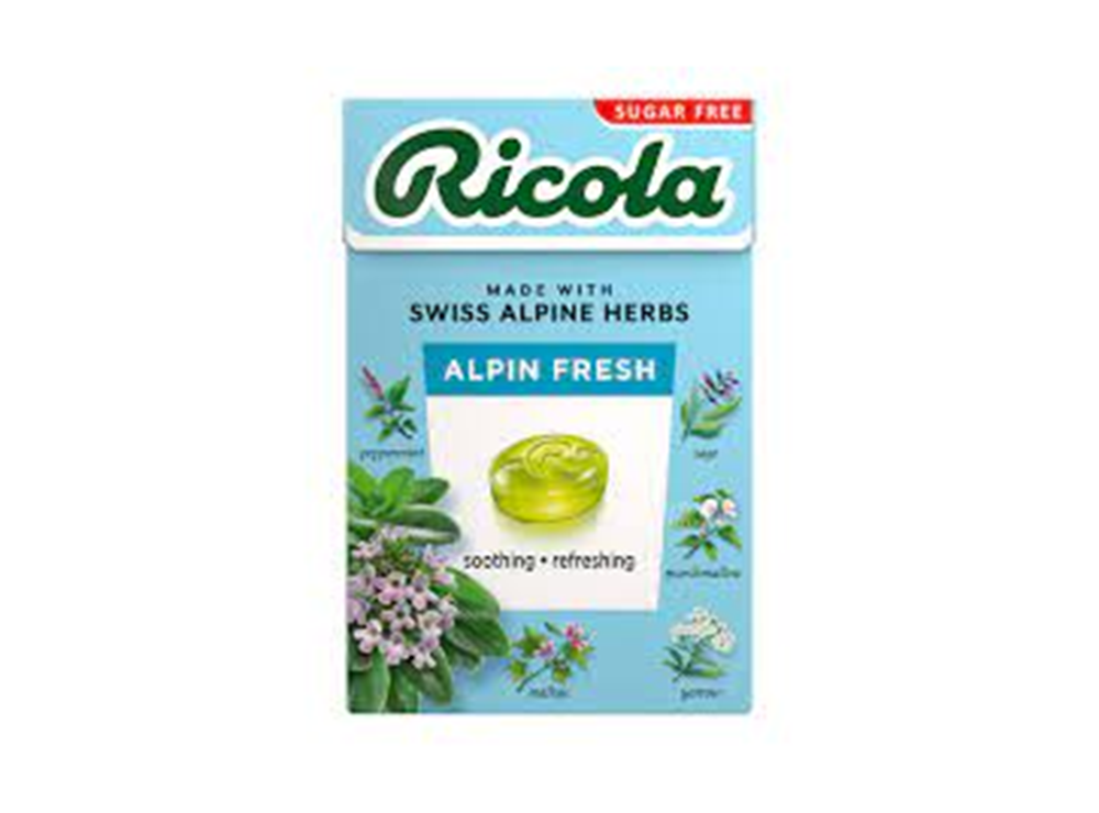 Ricola Alpin Fresh Sugar Free 40 g