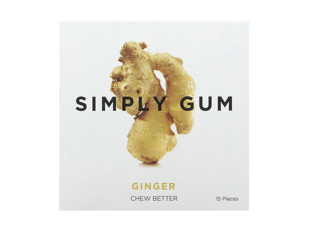 Simply Ginger Gum 15 pieces