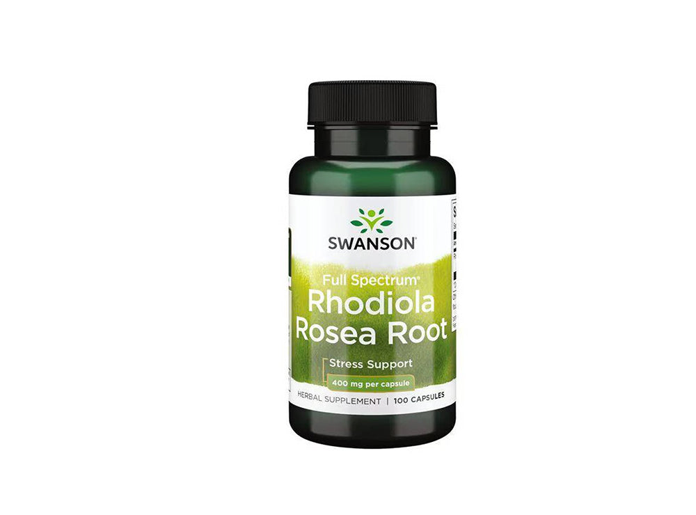 Swanson Full Spectrum Rhodiola Rosea Root 400Mg 100 pieces